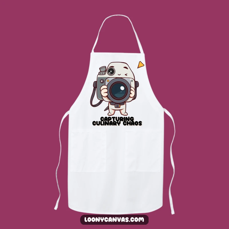 Funny Camera Apron: Capture Great Moments in the Kitchen