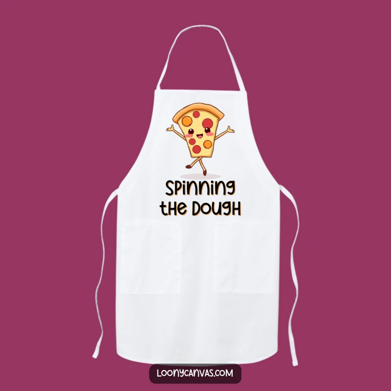 Funny Kawaii Pizza Apron: Cook And Dance With Joy