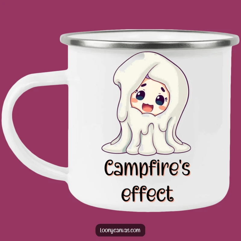 Funny Melting Sculpture Camping Mug: Quirky Adventures, Your Perfect Funny Gift!