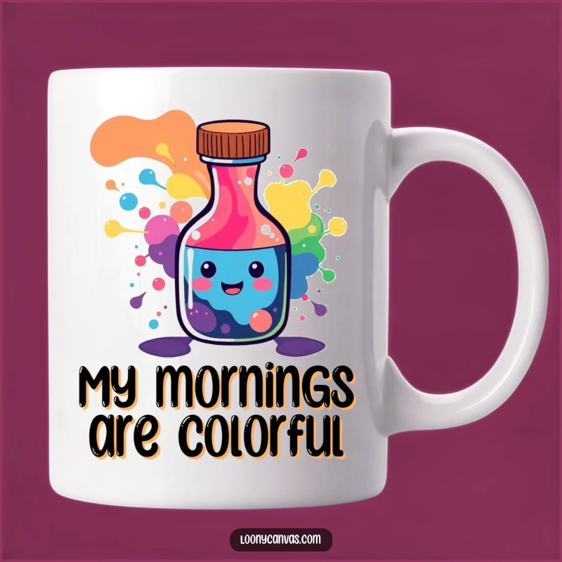 Funny Ink Bottle Mug: Unleash Your Creativity with Colorful Humor