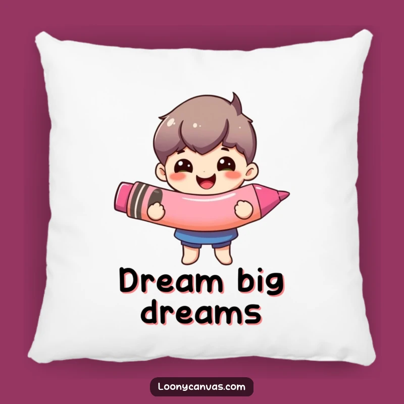 Funny Oversized Crayon Pillow: Cozy Creative Companion, The Ultimate Funny Gift!