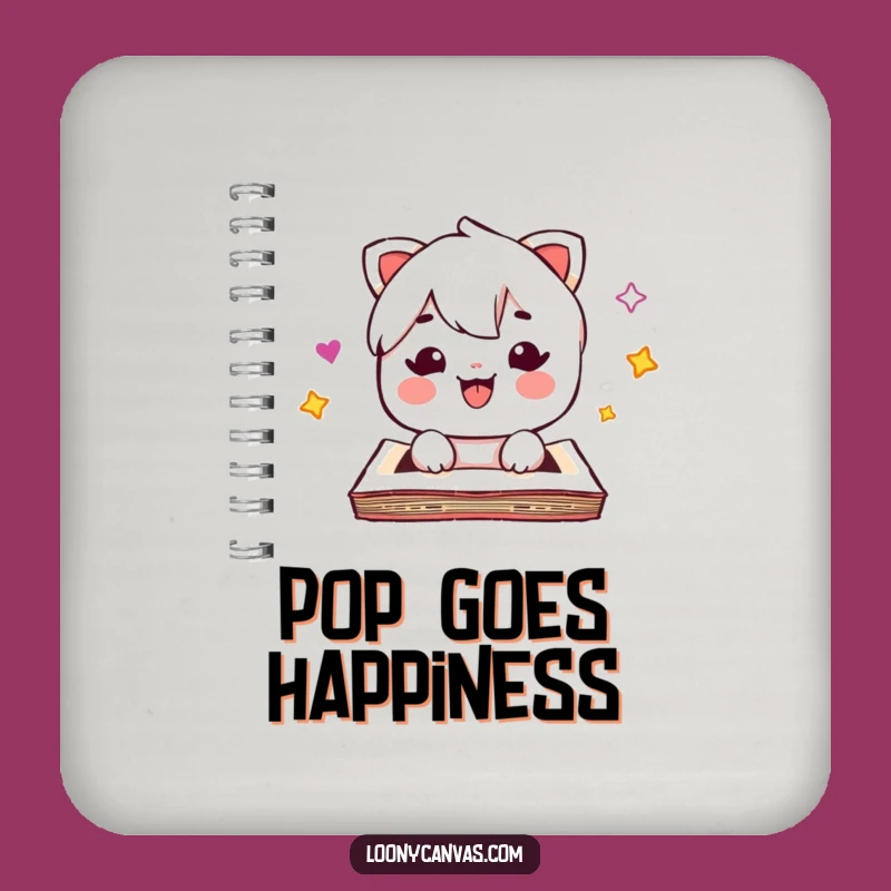 Funny Kawaii Sketchpad Coasters: Protect Surfaces with Cheerful Art