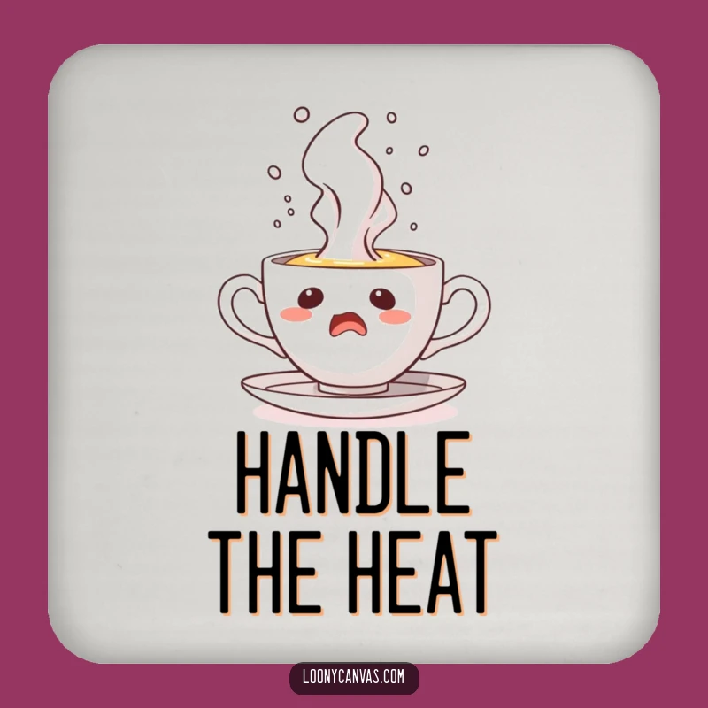 Funny Startled Teacup Geyser Coaster: Protect Surfaces with Surprise