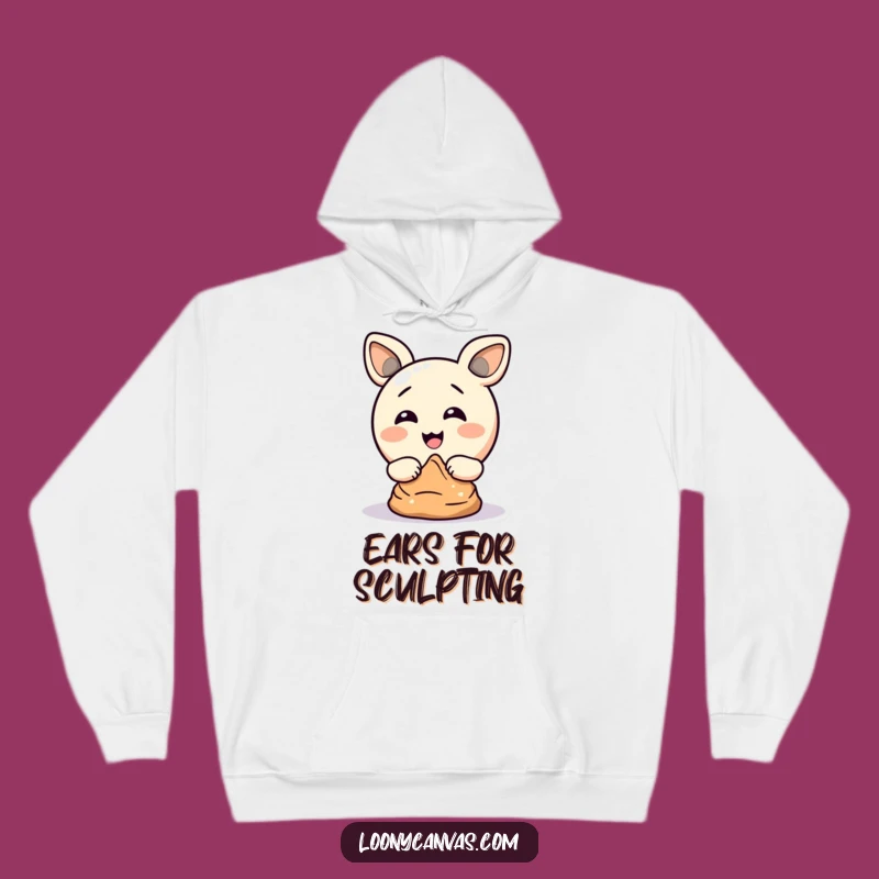 Funny Circle Sculptor Hoodie: Cozy Ear Art Sweatshirt, The Perfect Funny Gift