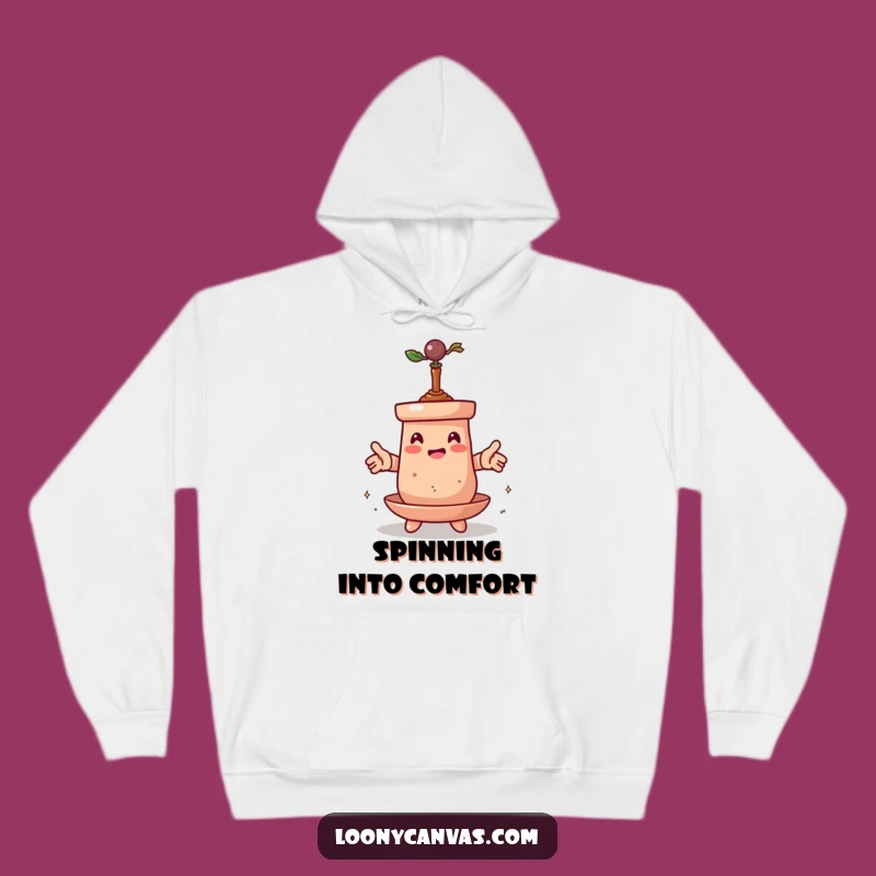 Funny Clay Pot Hoodie: Cozy Transformation Wear, Perfect Humorous Gift for Creatives