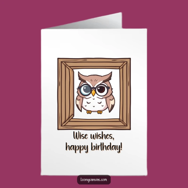 Free Printable Owl Decorator Birthday Card - Funny Owl Art, Downloadable Printable Gift