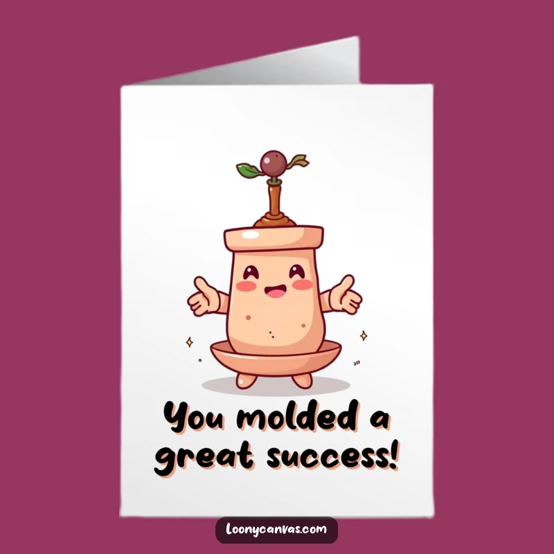 Free Printable Congrats Card: Transforming Pot Achievement Art