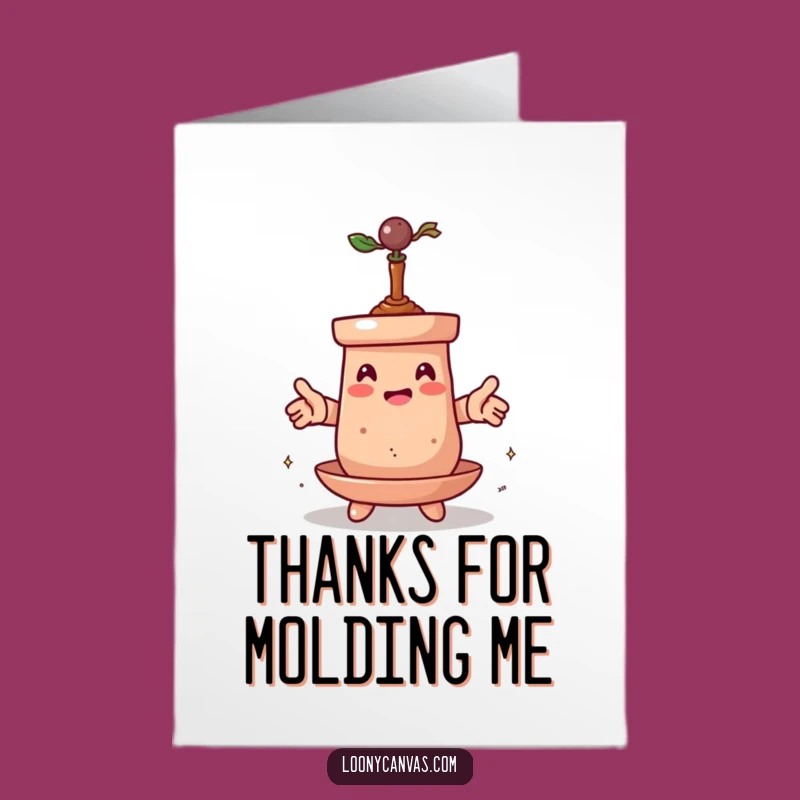 Free Printable Thank You Card: Shapeshifting Pot Downloadable Gift