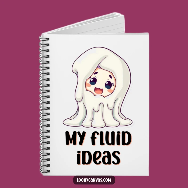 Funny Melting Art Notebook: Jot Down Ideas with Surprise, Perfect Funny Gift!