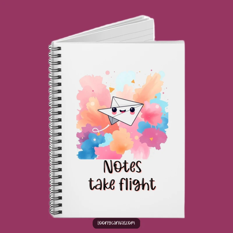 Funny Paper Airplane Notebook, Journal Your Adventures