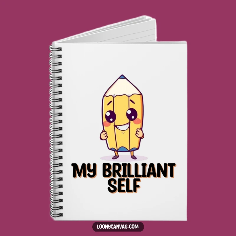 Funny Pencil Notebook: Cheeky Character for Sketching Creative Ideas