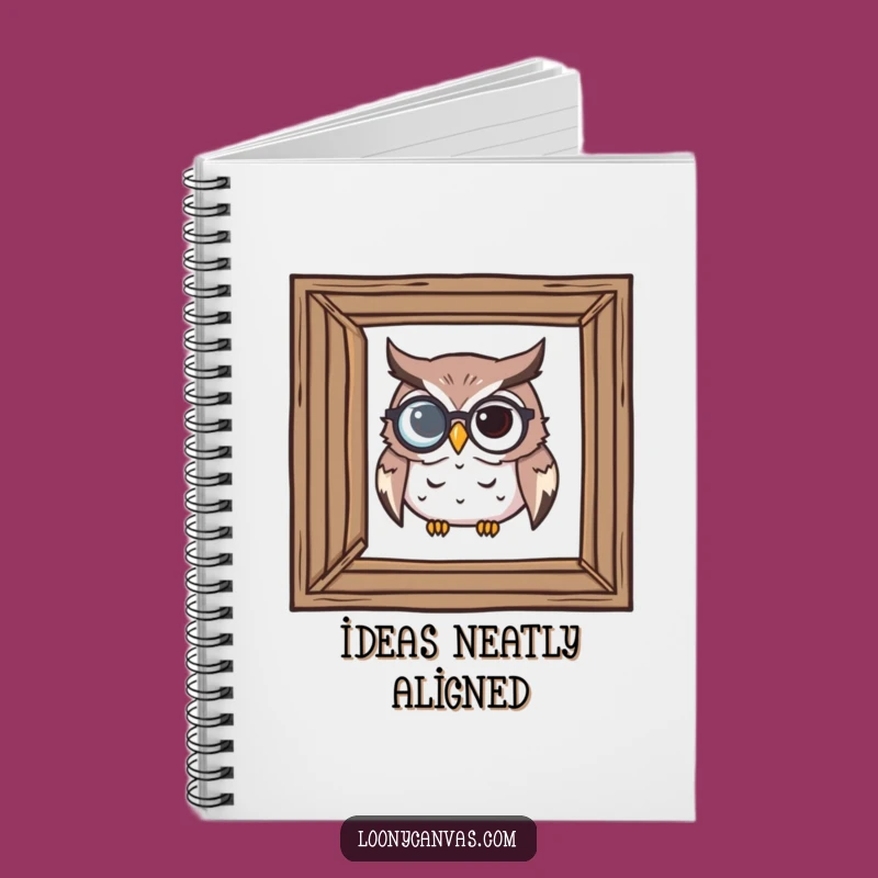 Funny Owl Art Critic Notebook: Document Your Observations