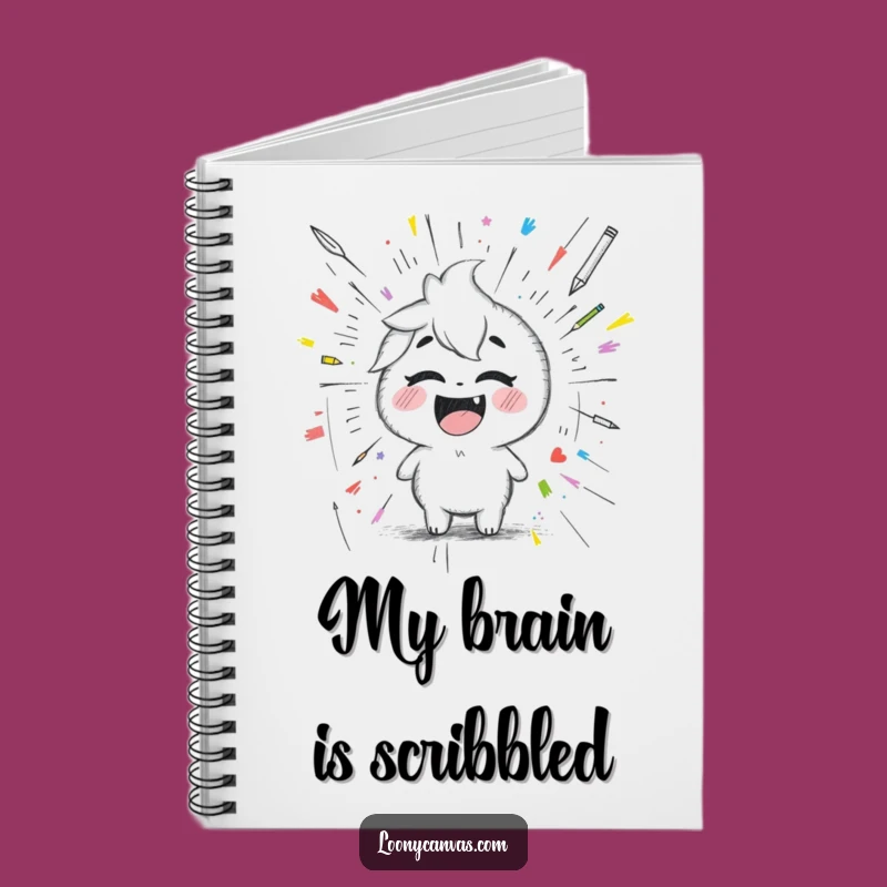 Funny Kawaii Pencil Notebook: Doodle Your Way to Fun