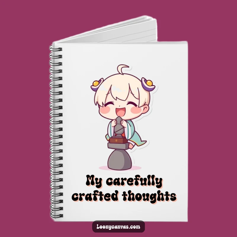 Funny Balance Notebook: Delighted Artist's Notes, Humorous Journal Gift