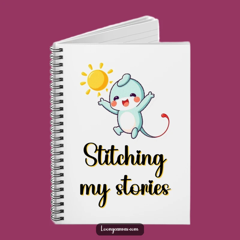 Funny Needle Notebook: Stitching Sun Journal, Hilarious Gift for Writers and Crafters
