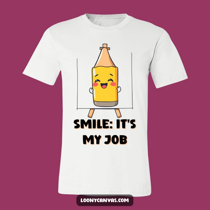 Funny Giggling Crayon T-Shirt: Spread Smiles Through Art