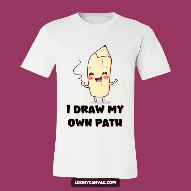 Funny Pencil T-Shirt - Wear Your Playful Squiggle Art with Pride