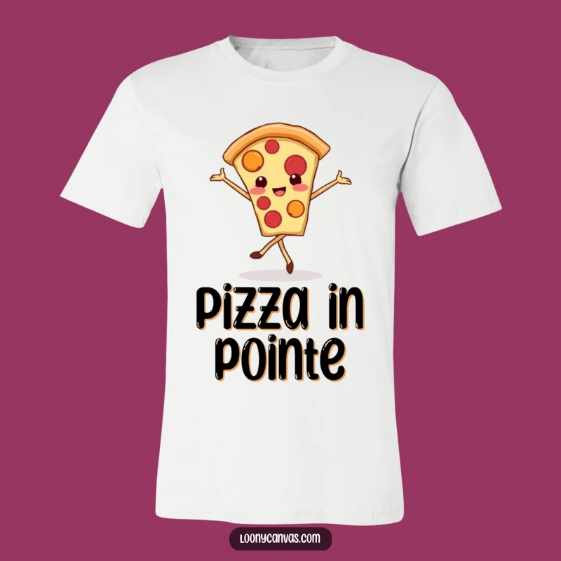 Funny Kawaii Pizza Pirouette T-Shirt: Dance Like Nobody's Watching
