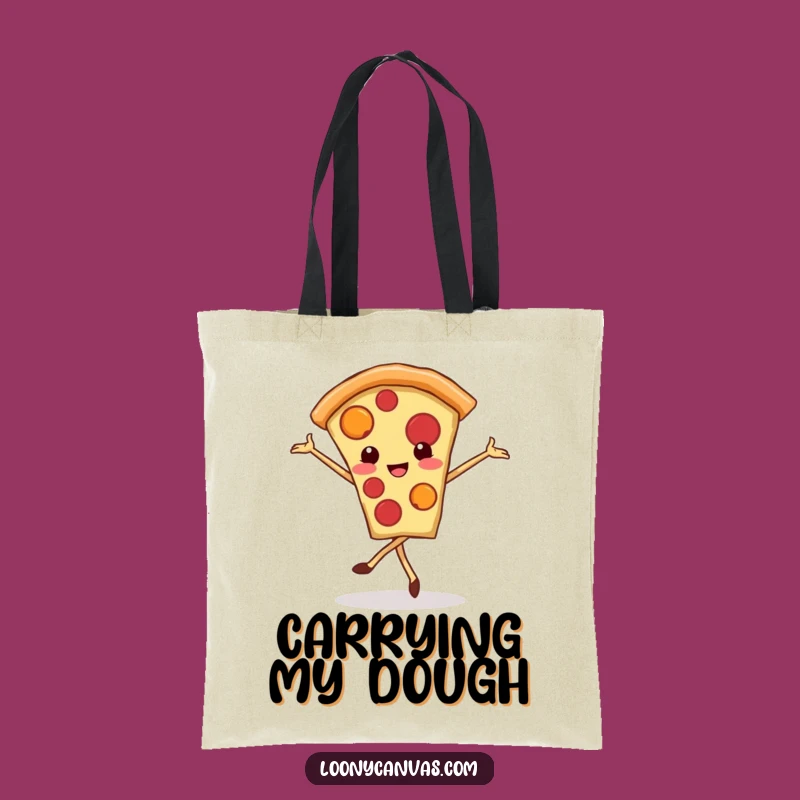Funny Kawaii Pizza Tote Bag: Carry Your Passion For Dance