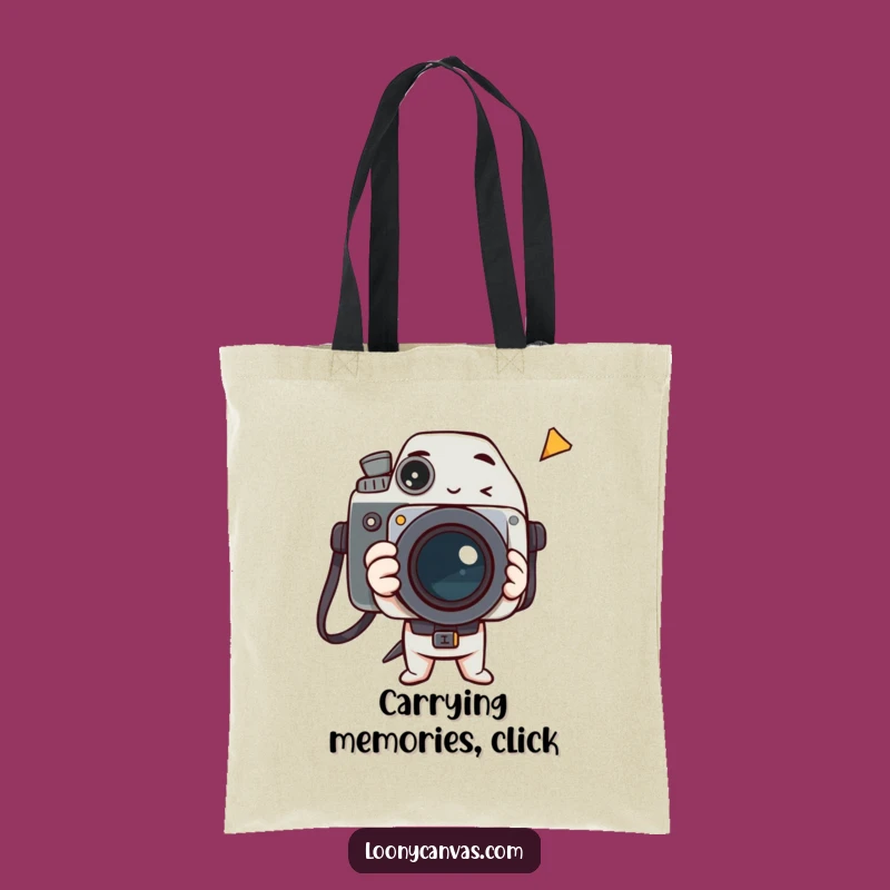 Funny Camera Tote Bag: Carry Your Gear and Giggles