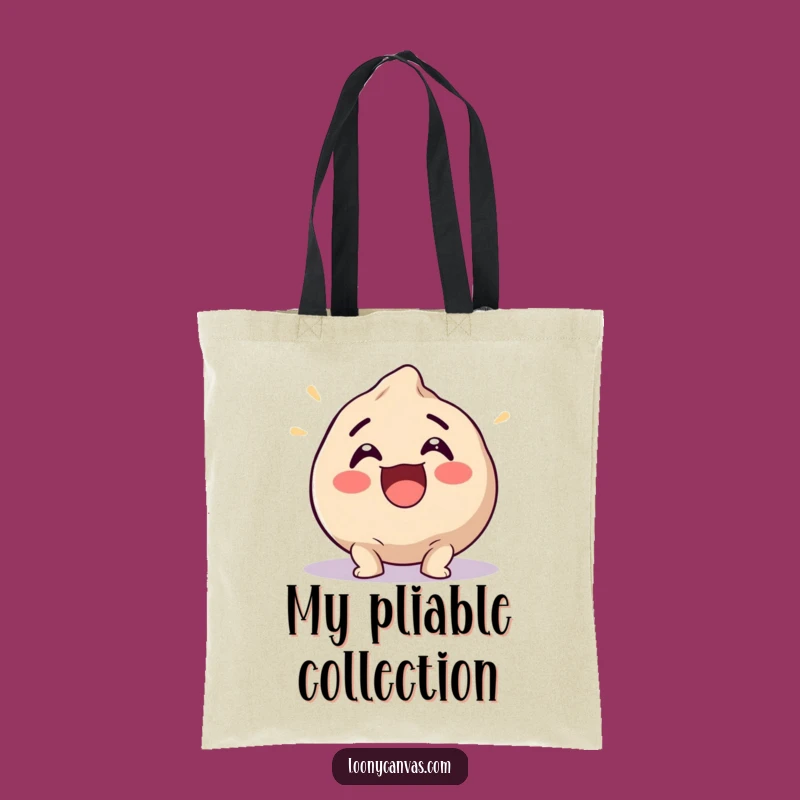 Funny Excited Clay Ball Tote: Carry Your Artistic Playfulness