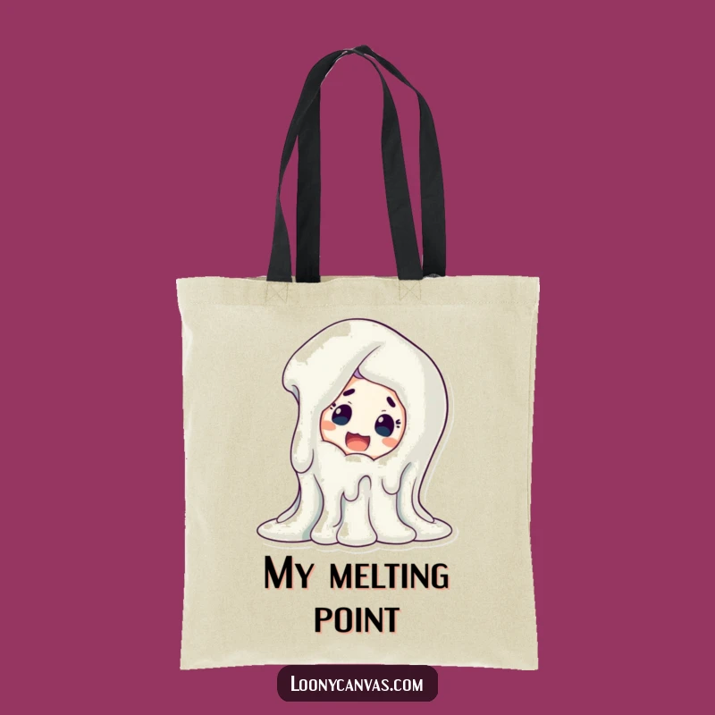 Funny Melting Art Tote Bag: Carry Your Essentials with Quirky Style, Great Funny Gift!
